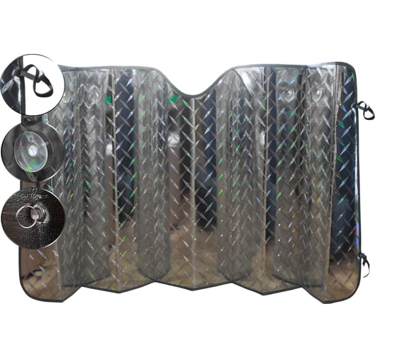 Изображение товара Солнцезащитная шторка PSV Светоотражающая LASER SERIES 145х70 132025