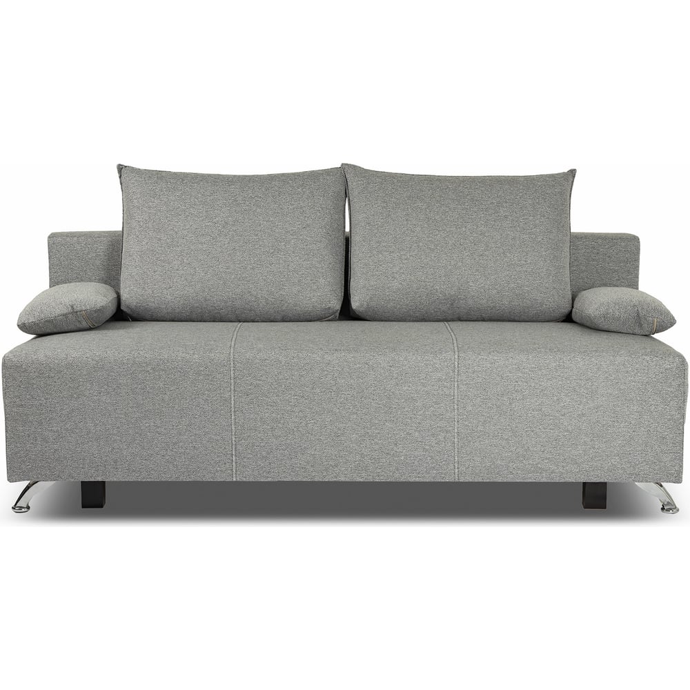 Изображение товара Диван кровать раскладной Лира лайт светло-серый жаккард еврокнижка