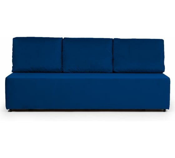 Изображение товара Диван-кровать Крит велюр синий двуспальный раскладной для дома, Divan24 77400231
