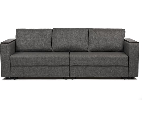 Изображение товара Диван кровать Сарагоса раскладной двуспальный еврокнижка серая рогожка, Divan24 77400184