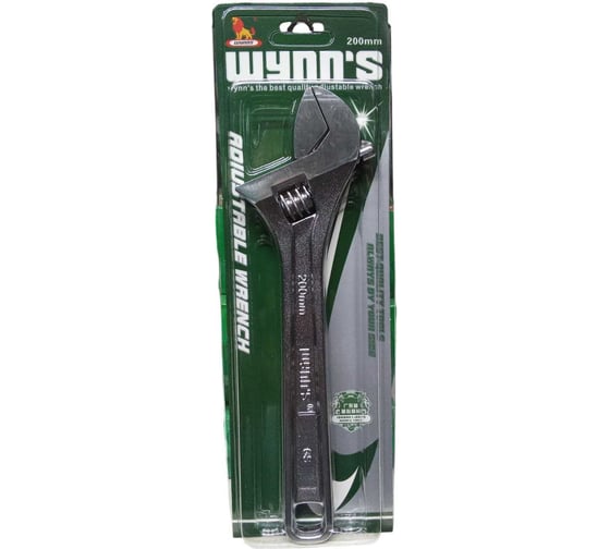 Изображение товара Ключ разводной WYNNS 200 мм (КР-24) WNS200D, WNS200B 00000017751