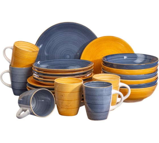 Изображение товара Столовый набор DOMENIK TWIST 24 предмета, на 6 персон DMS101