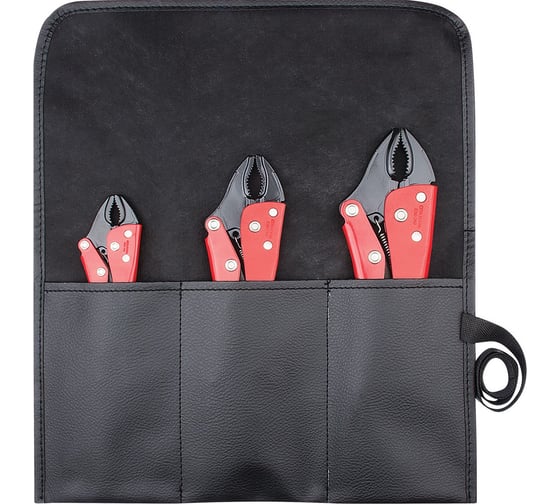 Изображение товара Набор зажимных клещей Ceta Form с фиксатором, универсальные, 3 предмета E50-R03