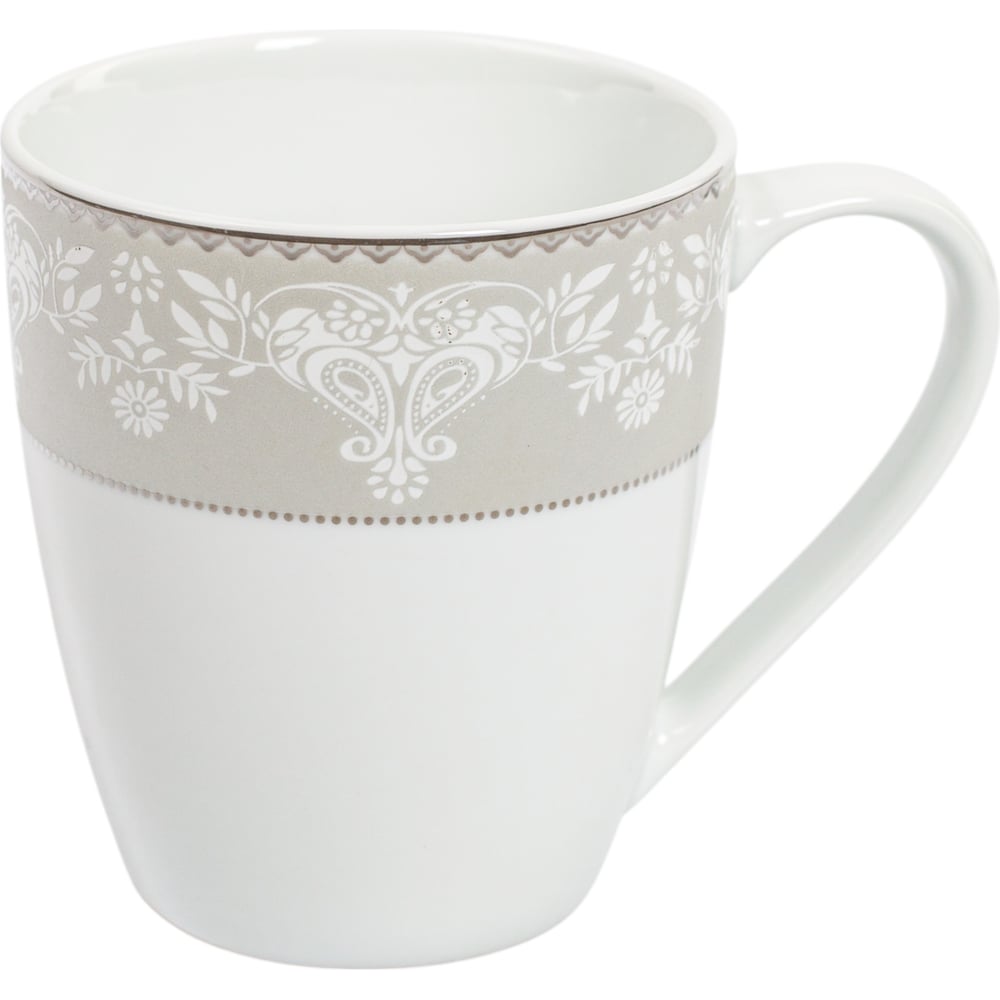Изображение товара Кружка FIORETTA AURORA 350 мл фарфор рисунок ручка микроволновка