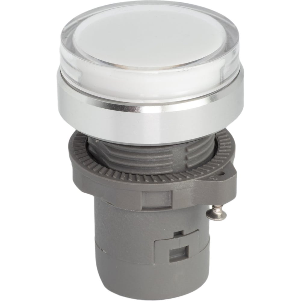 Изображение товара Световой индикатор CONTA белый 22мм на 230V AC с защитой IP67