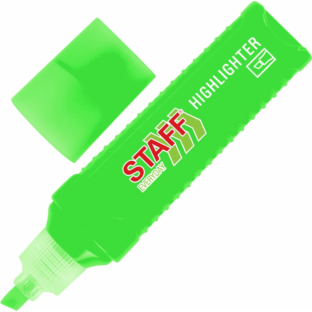 Изображение товара Текстовыделитель EVERYDAY HL-707, ЗЕЛЕНЫЙ, линия 1-5 мм, Staff 152543
