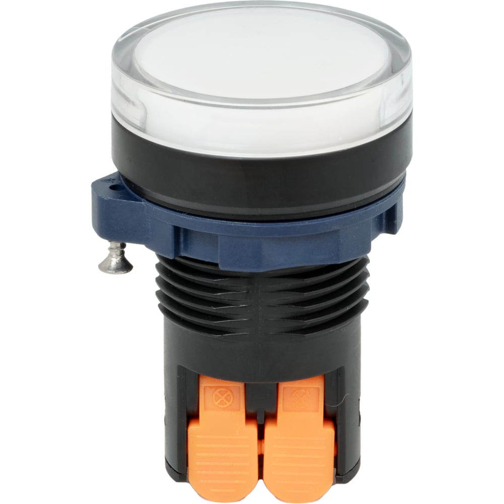 Изображение товара Световой индикатор CONTA белый рассеиватель 220V DC 22 мм