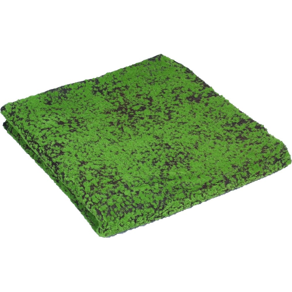 Изображение товара Декоративный искусственный мох Greengo 1х1 м, зеленый на черном 5203157
