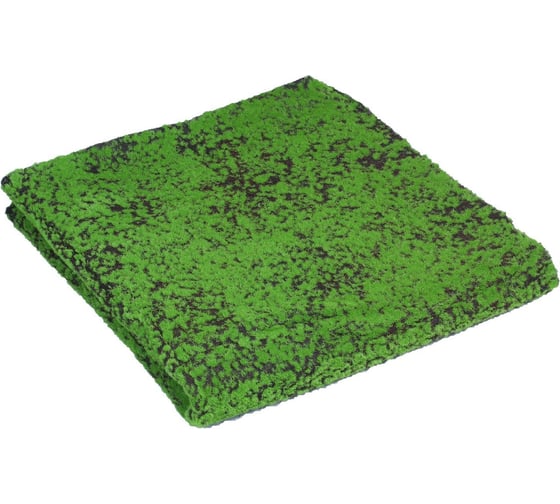 Изображение товара Декоративный искусственный мох Greengo 1х1 м, зеленый на черном 5203157