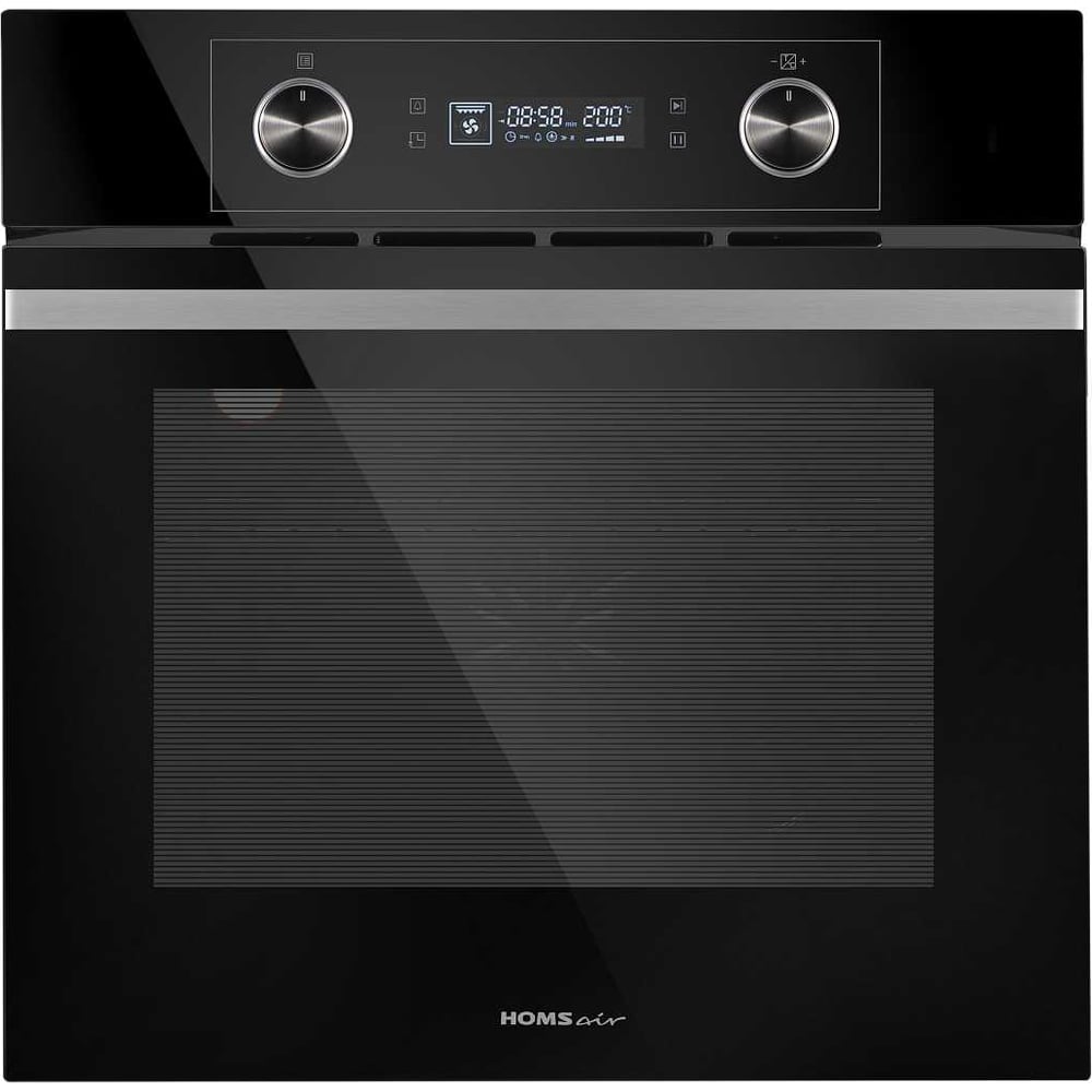 Изображение товара Электрический духовой шкаф HOMSair OEM6010BK черный с конвекцией