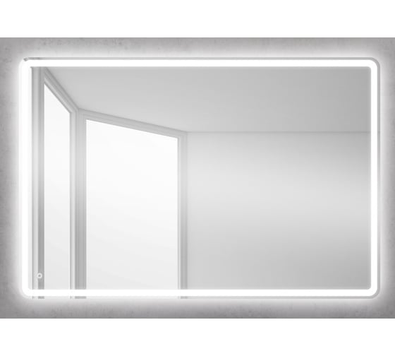 Изображение товара Зеркало со встроенным светильником и сенсорным выключателем BelBagno SPC-MAR-1200-800-LED-TCH