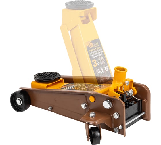 Изображение товара Домкрат подкатной гидравлический FORSTIME 3т (h min 135мм, h max 460мм) FT-T830025(61853)