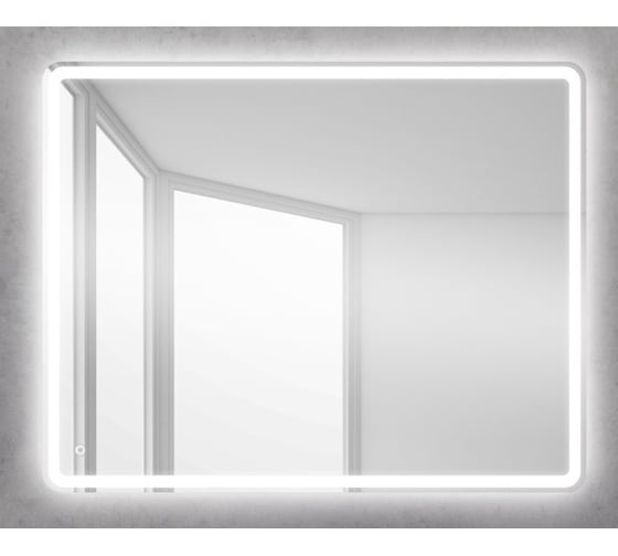 Изображение товара Зеркало со встроенным светильником и сенсорным выключателем BelBagno SPC-MAR-1000-800-LED-TCH