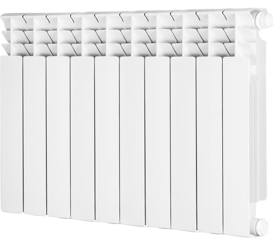 Изображение товара Биметаллический радиатор Radena CS 500 VC нижнее правое 10 секций 009010210-03