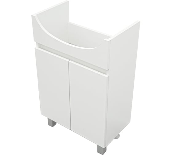 Изображение товара Тумба Doratiz Доминикана 55 напольная, белая, под умывальник Уют 55 9908.132