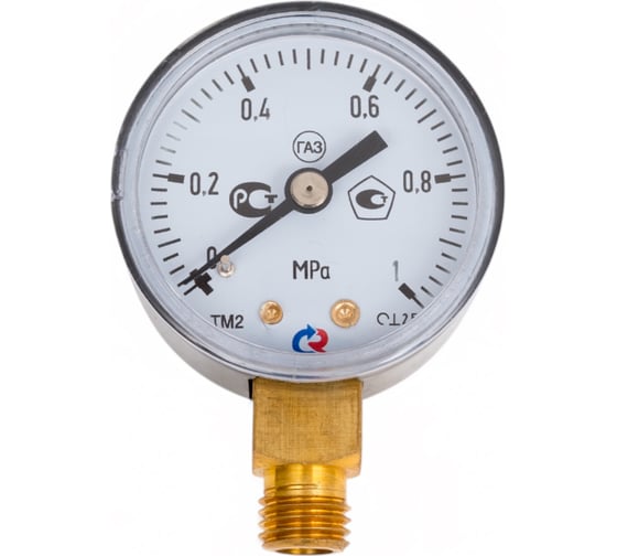 Изображение товара Манометр углекислотный Инсвартех 1,0МПа 12*1.5 IST0304