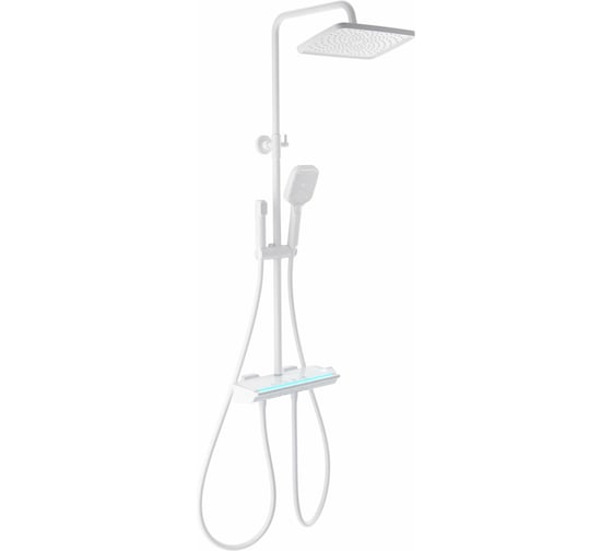 Изображение товара Душевая система с термостатом Wonzon & Woghand Белый матовый WW-B4174-MW