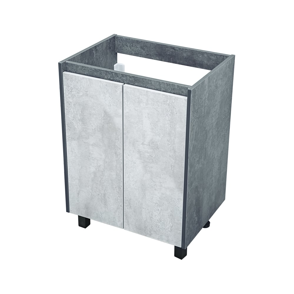 Изображение товара Тумба Doratiz Крит 60 напольная для ванной комнаты с системой хранения