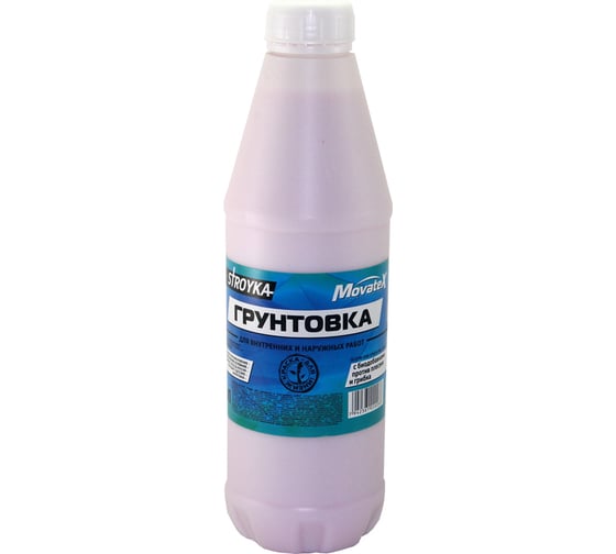Изображение товара Грунт Movatex Stroyka для наружных и внутренних работ, 1 л Т31706