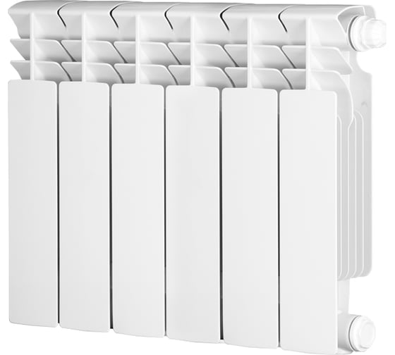 Изображение товара Биметаллический радиатор Radena CS 350 VC нижнее правое 6 секций 009010106-03