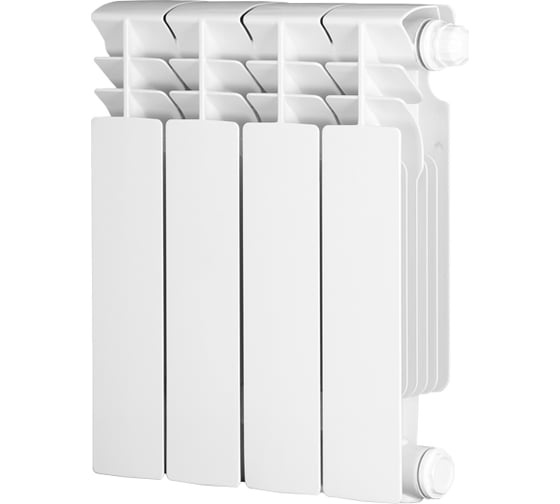 Изображение товара Биметаллический радиатор Radena CS 350 VC нижнее правое 4 секции 009010104-03