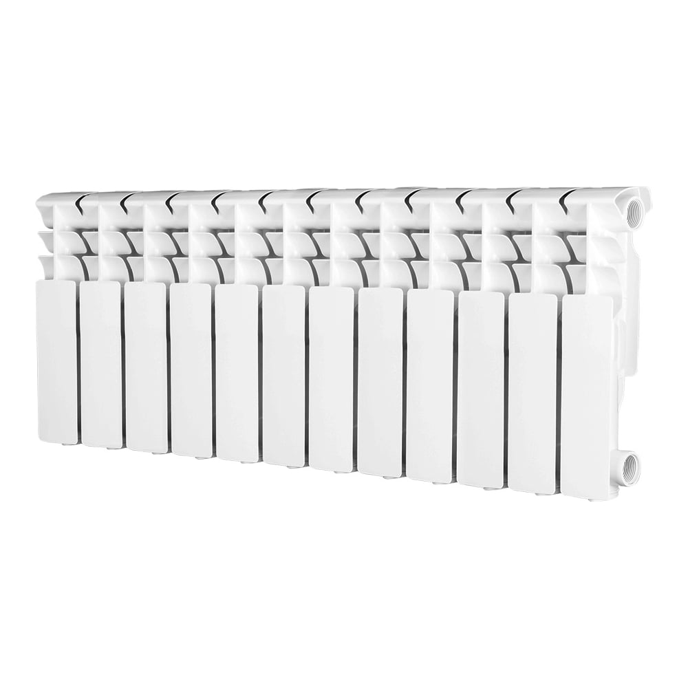 Изображение товара Алюминиевый радиатор EVOLUTION EvA 200 12 секций, белый, настенный