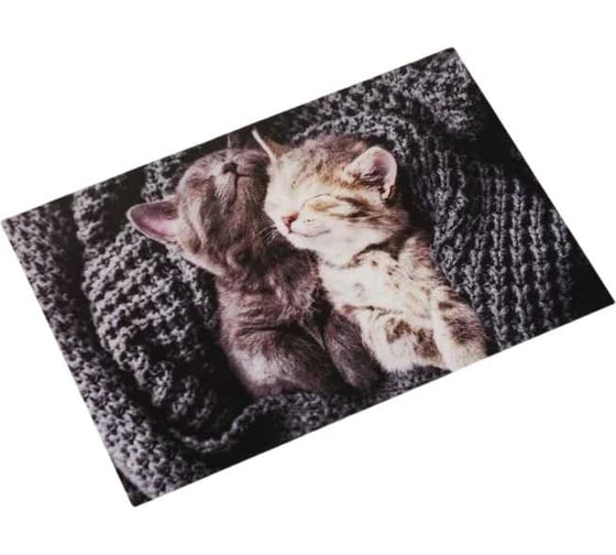 Изображение товара Коврик влаговпитывающий Vortex "Samba" 50*80 см. "Милота", котята, 10 24404