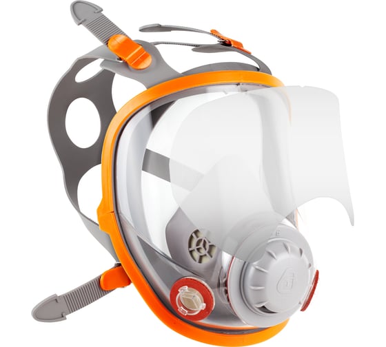 Изображение товара Полнолицевая маска + 10 пленок в комплекте Jeta Safety размер L 5950F-L