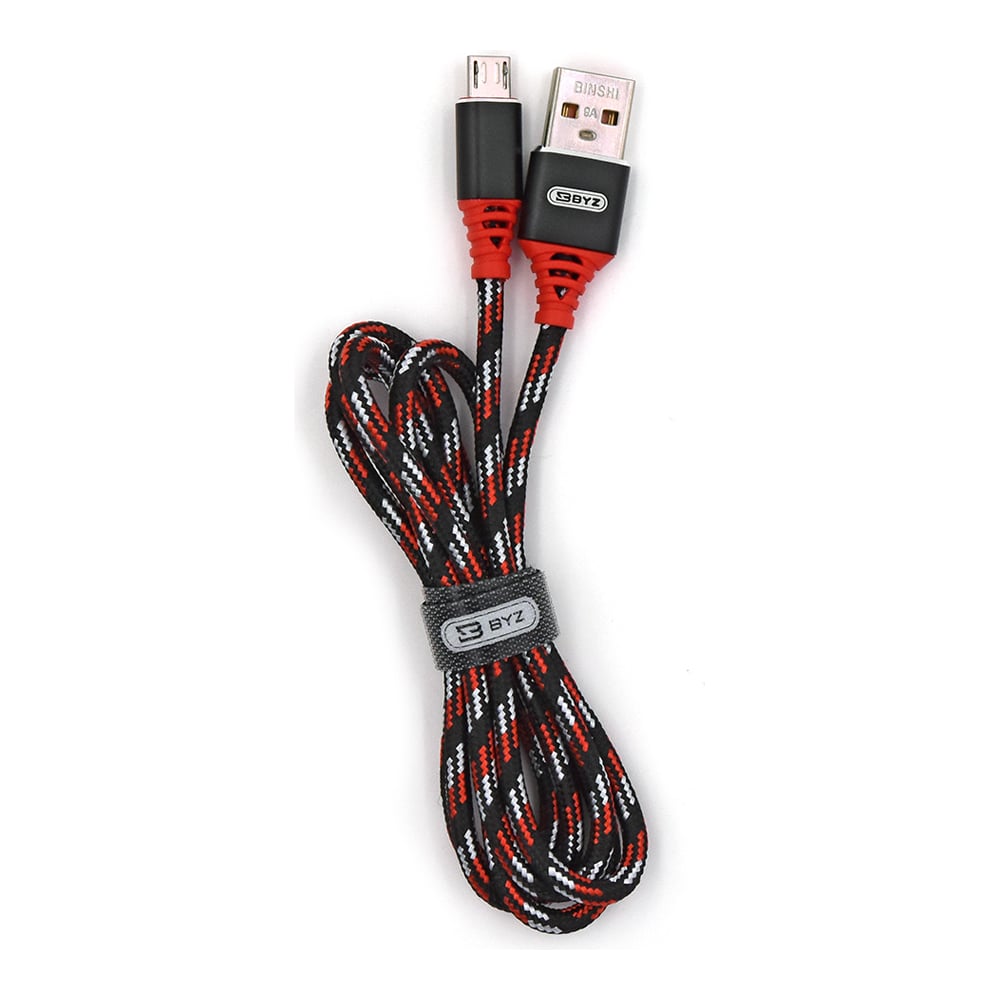 фото Тканевый usb-кабель byz