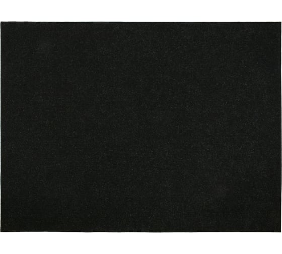 Изображение товара Коврик влаговпитывающий, ребристый Vortex "Nice", без борта, подложка пвх, 90х120 см , черный, 8 24395