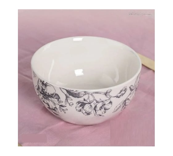 Изображение товара Салатник CRYSTAR BOTANICA серый 14.5см 680мл CND014