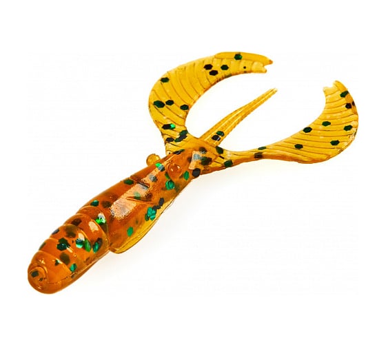 Изображение товара Твистеры съедобные искусственные Lucky John LJ Pro Series CURLY SHRIMP 3,0in (07.62)/PA19 10шт 140216-PA19