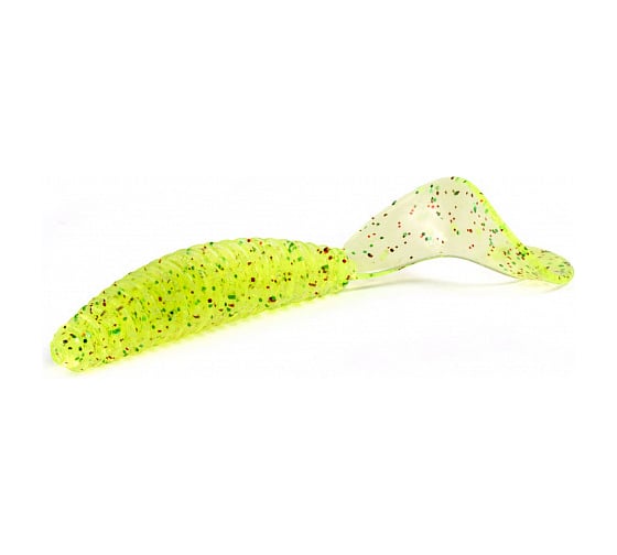 Изображение товара Твистеры съедобные искусственные Lucky John LJ Pro Series ULTRAWORM CURLY 4,0in (10.16)/S15 5шт 140214-S15