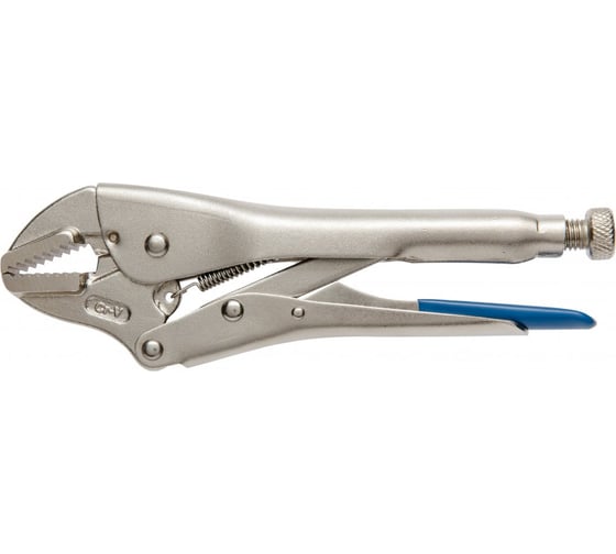 Изображение товара Зажимные клещи HOEGERT TECHNIK прямые губки, 250 мм HT1P382