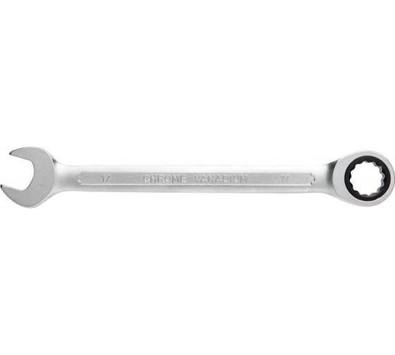 Изображение товара Комбинированный ключ HOEGERT TECHNIK трещоточный, 10 мм, 72T, сталь CrV HT1R010