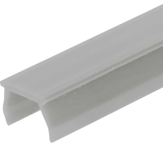 Изображение товара Заглушка пазовая АЛТЕРВИА U-образная, для конструкционных профилей, паз 8, серая A00807.1208x3