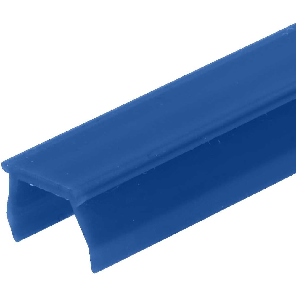 Изображение товара Заглушка пазовая АЛТЕРВИА U-образная для конструкционных профилей, синий, 8 мм, 2 м
