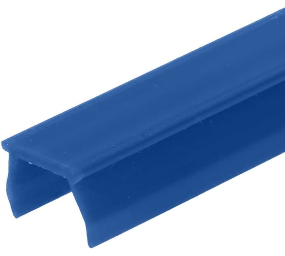 Изображение товара Заглушка пазовая АЛТЕРВИА U-образная, для конструкционных профилей, паз 8, синяя A00807.1508x2