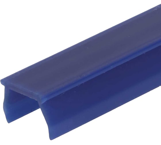 Изображение товара Заглушка пазовая АЛТЕРВИА U-образная, для конструкционных профилей, паз 8, тёмно-синий A00807.1808x1