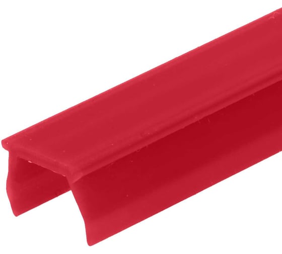 Изображение товара Заглушка пазовая АЛТЕРВИА U-образная, для конструкционных профилей, паз 8, розовая A00807.1008x2