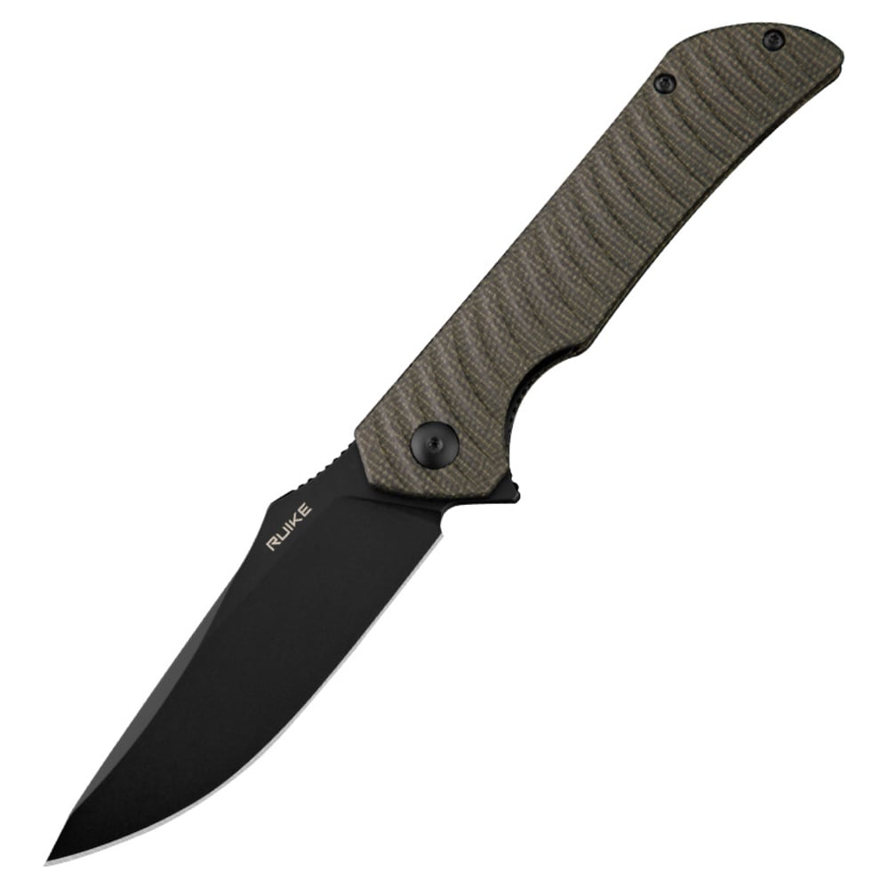 Изображение товара Складной нож Ruike P123-MB нож хаки со стальной клипсой и надежным замком