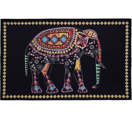 Изображение товара Коврик влаговпитывающий Vortex "Velur" 50*80 см "Слон на удачу", 10 24407
