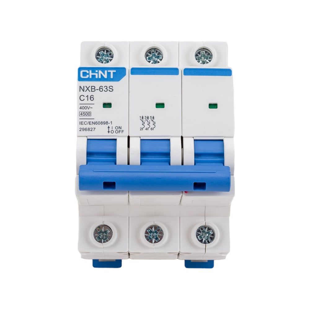 Автоматический выключатель CHINT выключатель автоматический chint 814092 2п 16а 6ка