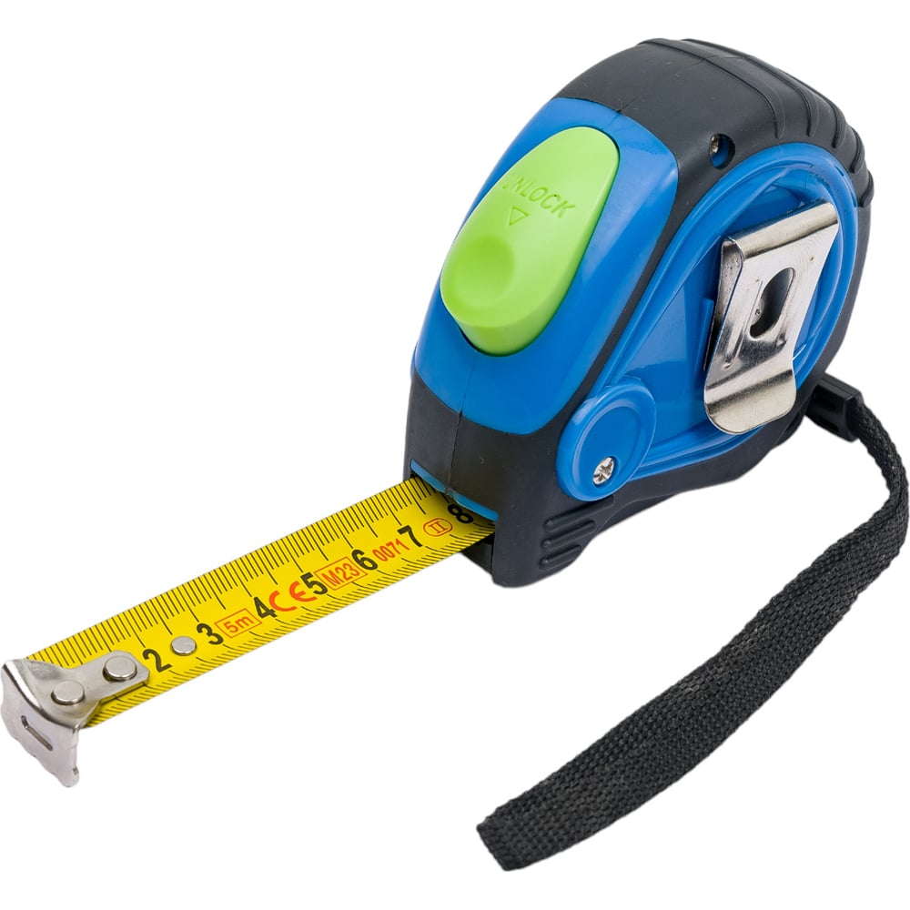 Изображение товара Рулетка HOEGERT TECHNIK 5 м 19 мм сталь с нейлоновым покрытием профессиональная