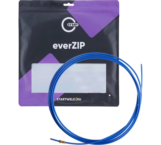 Изображение товара Канал направляющий Start тефлоновый, 0.6–0.9 мм, синий, 3м, everZIP STE0100