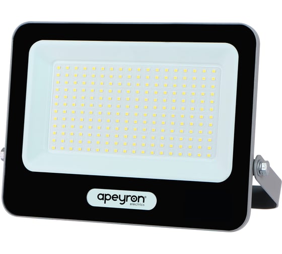 Изображение товара Прожектор светодиодный Apeyron 150Вт, 18000лм, 6500К, IP65, 267х36х201, алюминий, серый 05-49