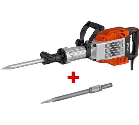 Изображение товара Молоток отбойный электрический Спец МОЭ-2200 230В/50Гц, 1900Вт, 2000уд/мин, пика д/молотка обойного, хвостовик НЕХ30 МОЭ/СПЕЦ-4165