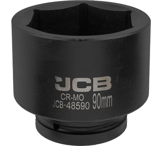 Изображение товара Головка ударная 6-гранная JCB 90 мм, 1DR JCB-48590(59557)