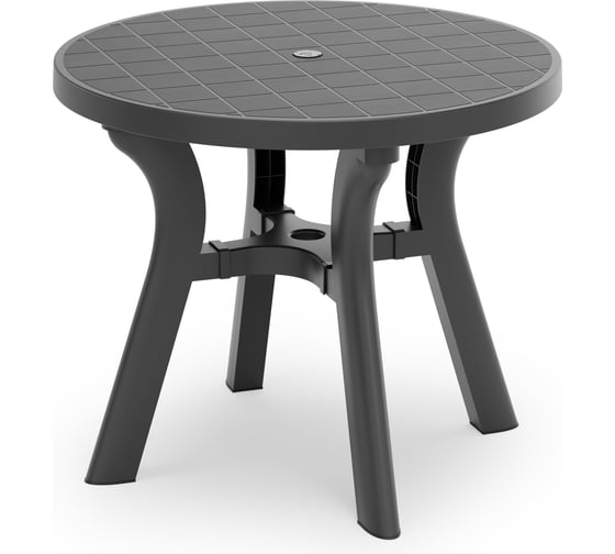 Изображение товара Стол круглый ЗПИ "Альтернатива" "Атлант" 900 мм (графит) М8820