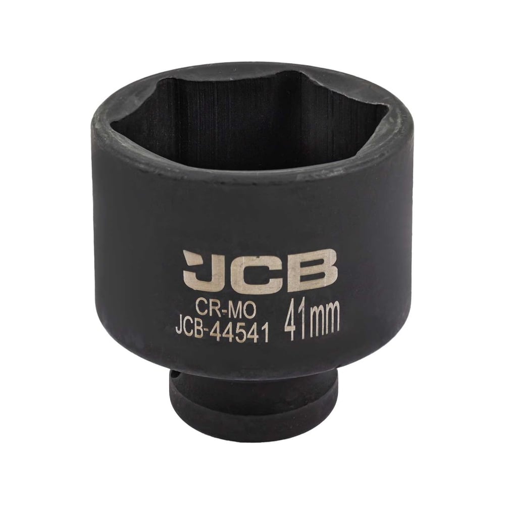 Изображение товара Головка ударная 6-гранная JCB 41 мм 1/2 дюйма твердосплавная CrMo Изображение товара Головка ударная 6-гранная JCB 41 мм 1/2 дюйма твердосплавная CrMo